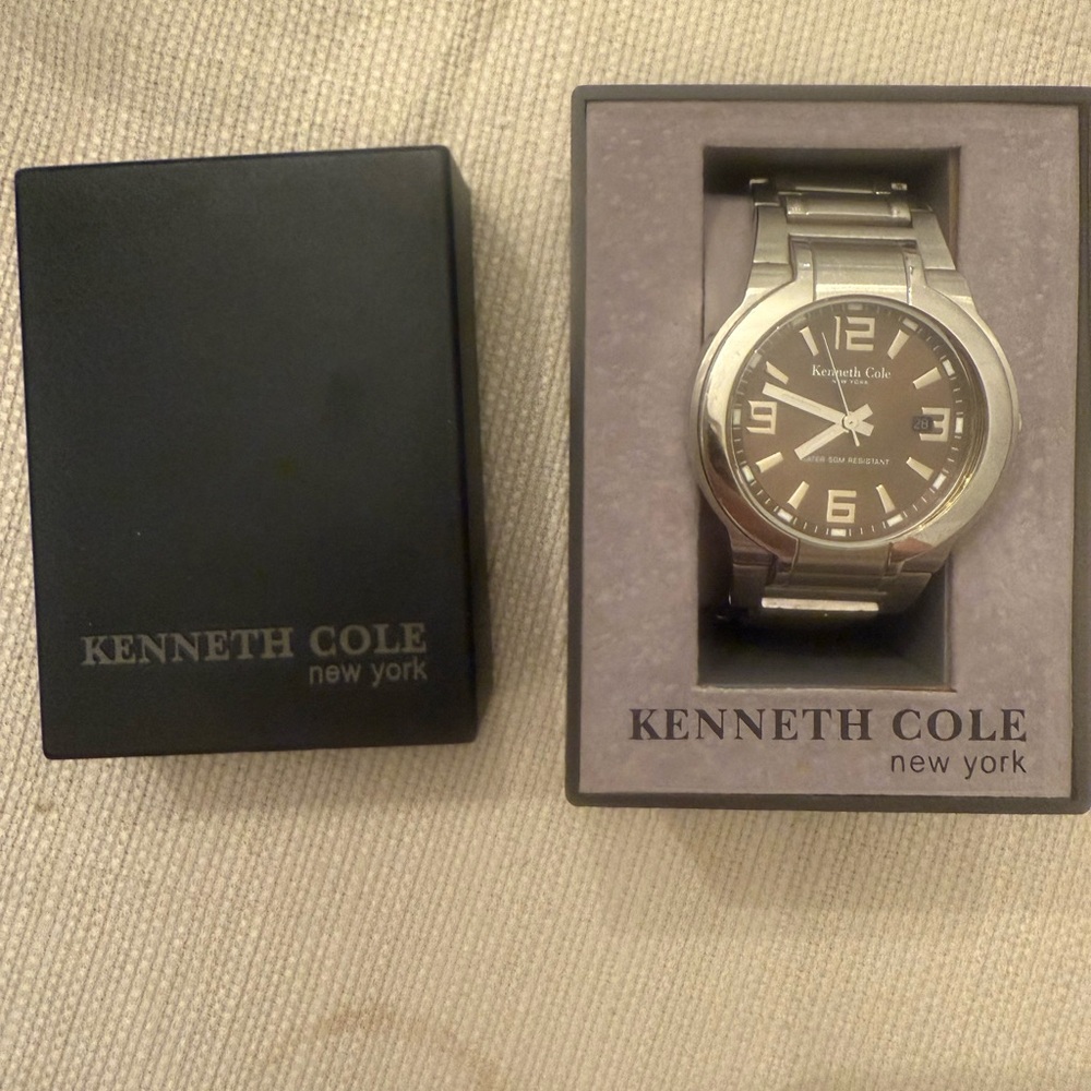 Kenneth Cole New York Stainless Steel Men’s Watch – Model S501-04